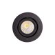 Spoturi tavan fals - Spot LED incastrabil directionabil Rubio negru