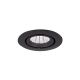 Spoturi tavan fals - Spot LED incastrabil directionabil Rubio negru