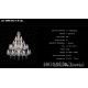 Lustre Cristal Bohemia - Lustra 36 brate cristal Bohemia