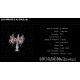 Veioze, Lampadare Cristal - Veioza 5 brate cristal Bohemia S31 009/05/1-A