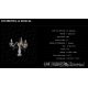 Veioze, Lampadare Cristal - Veioza 3 brate cristal Bohemia S31 009/03/1-A