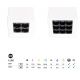 Plafoniere cu spoturi, Spoturi aplicate - Spot LED aplicat X-line 5W alb
