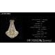 Lustre Cristal Bohemia - Lustra Imperial cristal Bohemia diametru 43cm