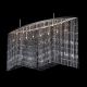 Lustre Cristal Bohemia - Lustra moderna cristal Bohemia, L-150cm