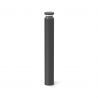 Stalp LED iluminat exterior IP65 Boeing pt H-100cm negru