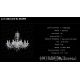 Lustre Cristal Bohemia - Lustra 12 brate cristal Bohemia