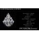 Lustre Cristal Bohemia - Lustra XXL 78 brate, cristal Bohemia L11 007/78/4