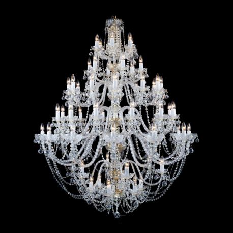 Lustre Cristal Bohemia - Lustra XXL 78 brate, cristal Bohemia L11 007/78/4