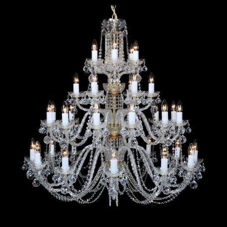 Lustre Cristal Bohemia - Lustra 66 brate cristal Bohemia L11 007/66/4