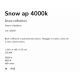 Aplice - Mini Aplica LED iluminat exterior IP65 Snow ap 4000k