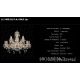 Lustre Cristal Bohemia - Lustra 18 brate cristal Bohemia