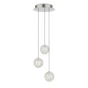 Lustra cu 3 pendule LED design modern Diamond SP3