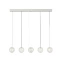 Lustra cu 5 pendule LED design modern Diamond SP5