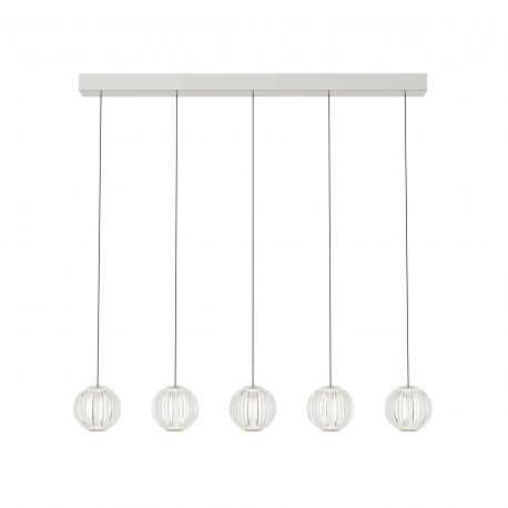 Pendule, Lustre suspendate - Lustra cu 5 pendule LED design modern Diamond SP5