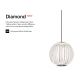 Pendule, Lustre suspendate - Lustra cu 5 pendule LED design modern Diamond SP5