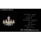 Lustre Cristal Bohemia - Lustra 8 brate cristal Bohemia