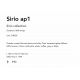 Aplice - Aplica ambientala iluminat exterior IP65 Sirio ap1 negru