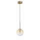 Pendul EQUINOXE SP1 D15 antique brass/ faded amber