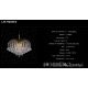Lustre Cristal Bohemia - Lustra cristal Bohemia, diametru 50cm