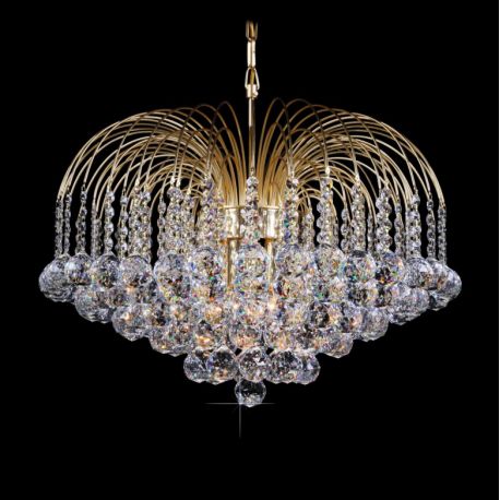 Lustre Cristal Bohemia - Lustra cristal Bohemia, diametru 50cm