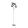Lampa de podea EQUINOXE PT4 crom/ faded smoky