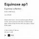 Aplice, corpuri de iluminat pentru pereti - Aplica de perete EQUINOXE AP1 crom/ faded smoky