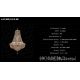 Lustre Cristal Bohemia - Lustra Imperial cristal Bohemia diametru 58cm, L15 303/12/3-SK
