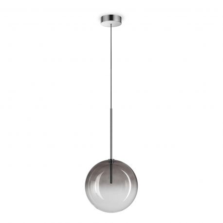 Pendule, Lustre suspendate - Pendul EQUINOXE SP1 D25 crom/ faded smoky