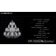 Lustre Cristal Bohemia - Lustra 36 brate cristal Bohemia