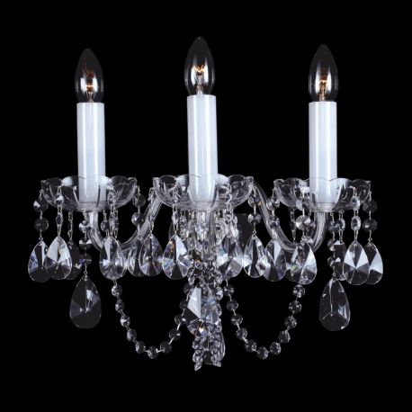 Aplice Cristal Bohemia - Aplica 3 brate cristal Bohemia