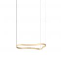 Lustra LED suspendata Waves-1 sp aurie