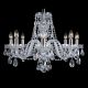 Lustre Cristal Bohemia - Candelabru cu 8 brate Cristal Bohemia