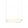 Lustra LED suspendata Waves-2 sp aurie