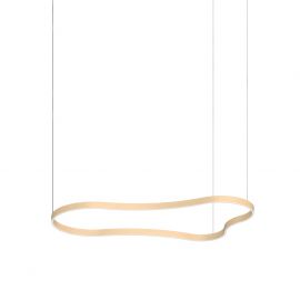 Pendule, Lustre suspendate - Lustra LED suspendata Waves-3 sp aurie
