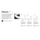 Pendule, Lustre suspendate - Lustra LED suspendata design elegant Miracle sp d80