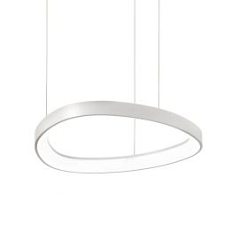 Pendule, Lustre suspendate - Lustra LED suspendata design circular Gemini sp d042 on-off 2700k alba