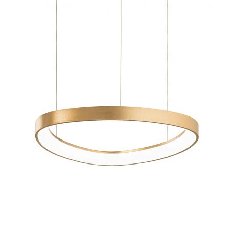 Pendule, Lustre suspendate - Lustra LED suspendata design circular Gemini sp d042 on-off 2700k aurie
