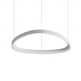 Pendule, Lustre suspendate - Lustra LED suspendata design circular Gemini sp d061 on-off 2700k alba