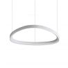 Lustra LED suspendata design circular Gemini sp d061 on-off 2700k alba