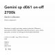 Pendule, Lustre suspendate - Lustra LED suspendata design circular Gemini sp d061 on-off 2700k alba