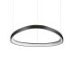 Pendule, Lustre suspendate - Lustra LED suspendata design circular Gemini sp d061 on-off 2700k negru