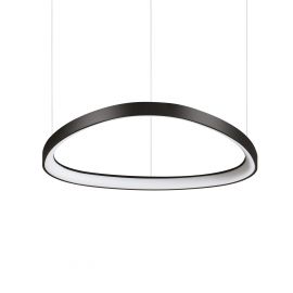 Pendule, Lustre suspendate - Lustra LED suspendata design circular Gemini sp d061 on-off 2700k negru