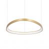 Lustra LED suspendata design circular Gemini sp d061 on-off 2700k aurie