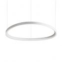 Lustra LED suspendata design circular Gemini sp d081 on-off 2700k alba