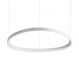 Lustra LED suspendata design circular Gemini sp d081 on-off 2700k alba