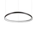 Lustra LED suspendata design circular Gemini sp d081 on-off 2700k negru