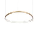 Lustra LED suspendata design circular Gemini sp d081 on-off 2700k aurie