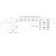 Pendule, Lustre suspendate - Lustra LED suspendata design circular Gemini sp d105 on-off 2700k alba
