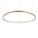 Lustra LED suspendata design circular Gemini sp d105 on-off 2700k aurie