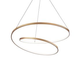 Pendule, Lustre suspendate - Lustra LED suspendata design circular Oz sp d60 on-off 2700k alama